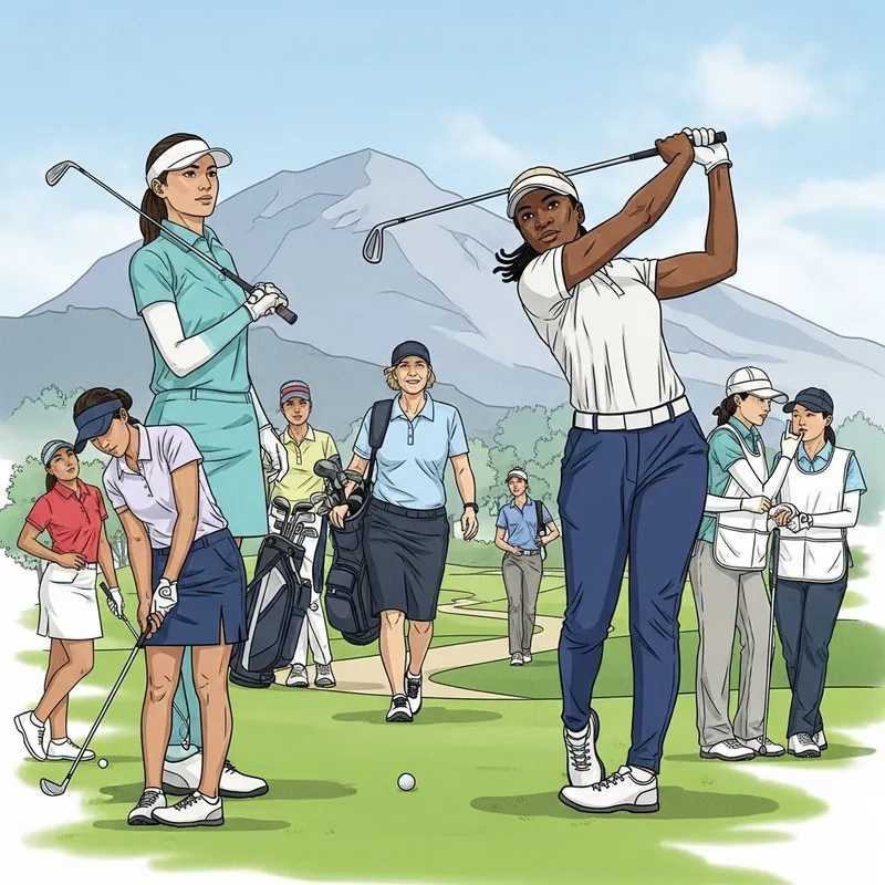 Diverse Women Golfers: A Global Celebration