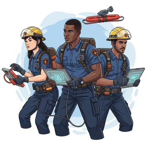 Modern Emergency Responders in Action