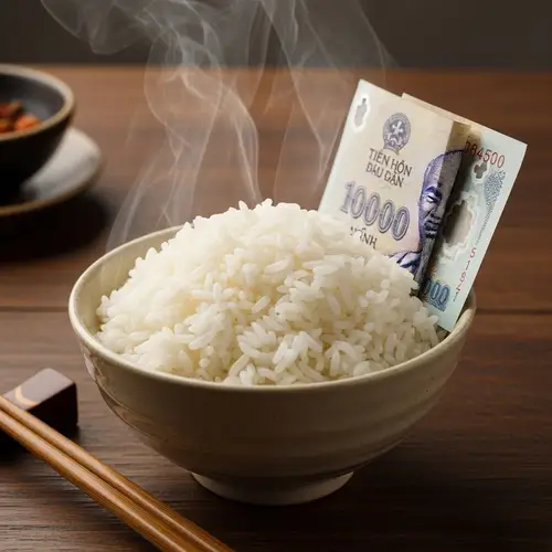 Bowl of Rice 10k - Authentic Vietnamese Dish