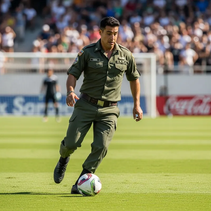 Hugo Chávez Playing Soccer with Passion Hugo Chávez Playing Soccer with Passion