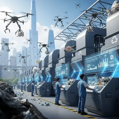 Futuristic Waste Management | Advanced Recycling Technology