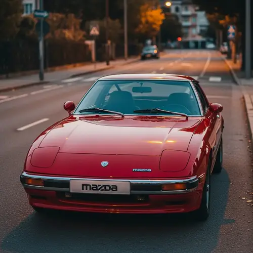Mazda RX7: Classic Beauty on a Quiet Street