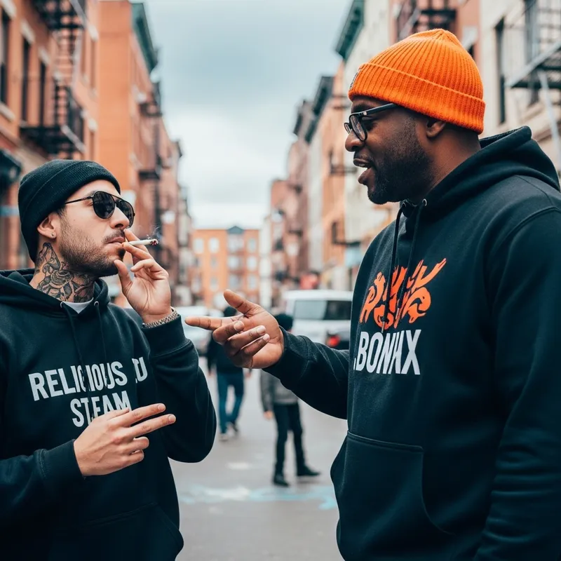 Pope Smoke & President López Obrador in Bronx Scene Pope Smoke & President López Obrador in Bronx Scene