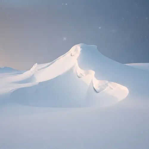 Captivating Snowdrift Landscape - Winter Wonderland Scene