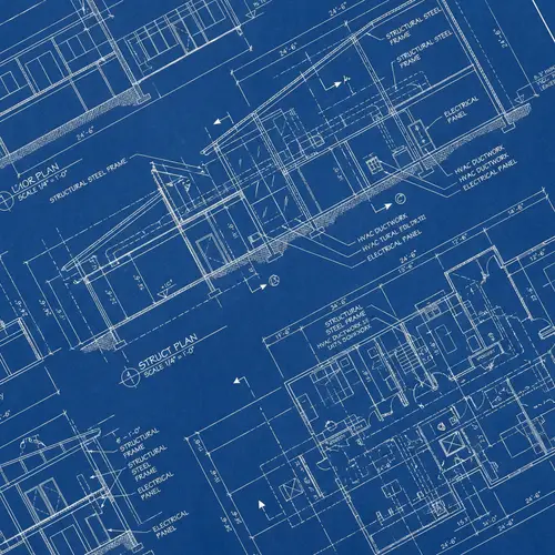 Technical Blueprint Design - Precise Schematics