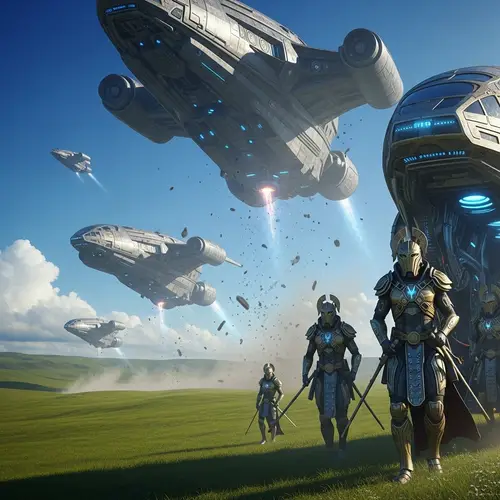 Arrival of Annunaki Extraterrestrials on Earth | Realistic Artwork