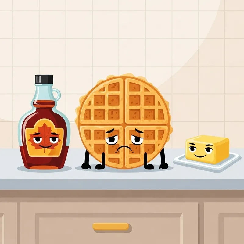 Waffle Defeated: A Whimsical Breakfast Story