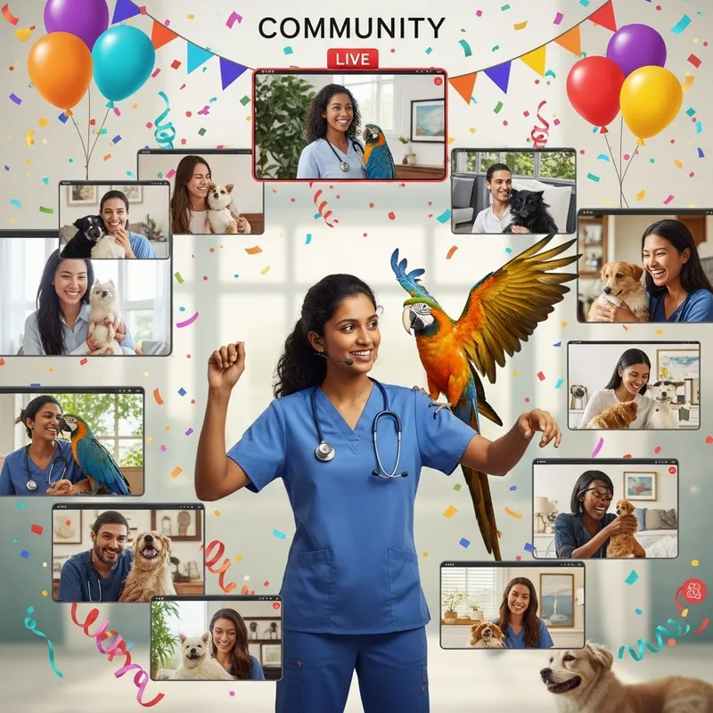 Online Pet Care Festival: Vet Communication & Community Style Event