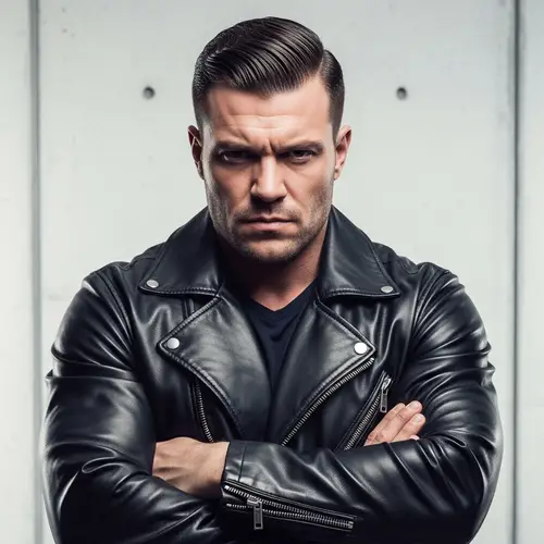 Tough Guy WeChat Avatar - Strength & Resilience