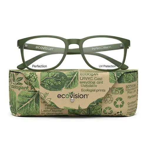Eco-Friendly Ecovision Glasses: Sustainable Eyewear Design