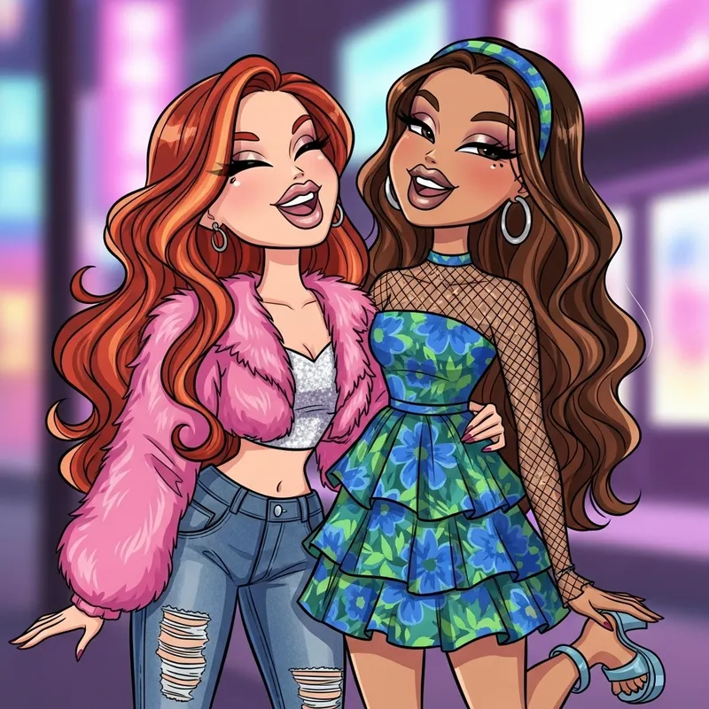 Bratz Best Friends: Redhead Duo Sharing Joy Bratz Best Friends: Redhead Duo Sharing Joy