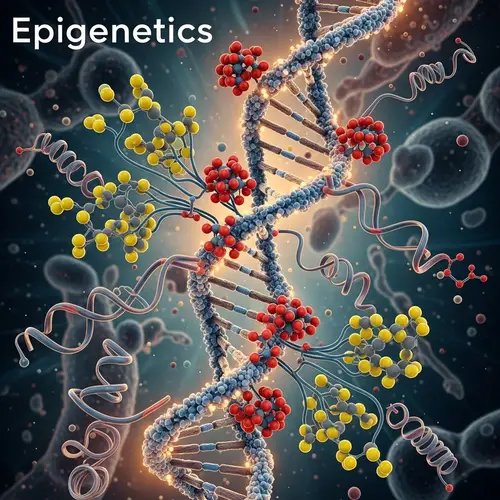 Illustrated Field of Epigenetics: DNA Modifications Explained