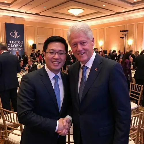 Photo with Bill Clinton: A Memorable Moment