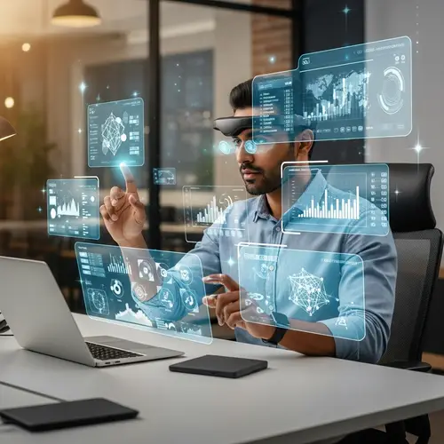 Cutting-Edge Augmented Reality Technology in Modern Workspace