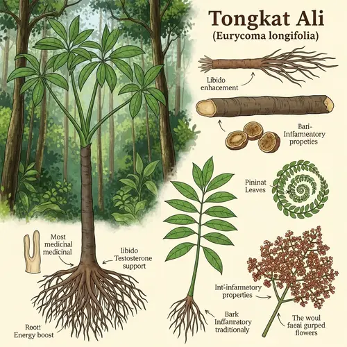 Tongkat Ali: A Visual Guide to Medicinal Herb