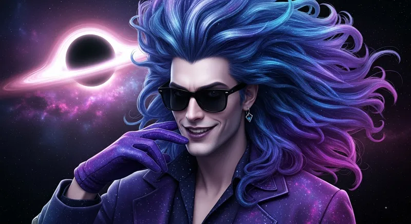 Galactic Emperor Kayn | Iridescent Cosmic Man