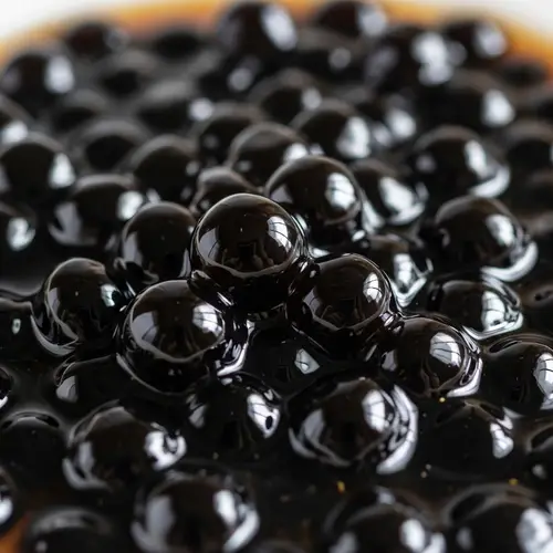 Delicious Black Pearl Tapioca Dessert