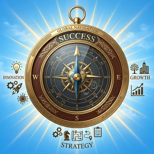 Corporate Success Compass | Growth, Innovation, Strategy Points