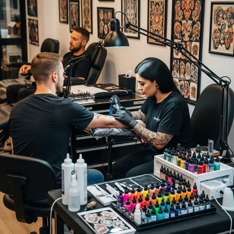 Tattoo Salon | Modern Interior and Artistic Vibes