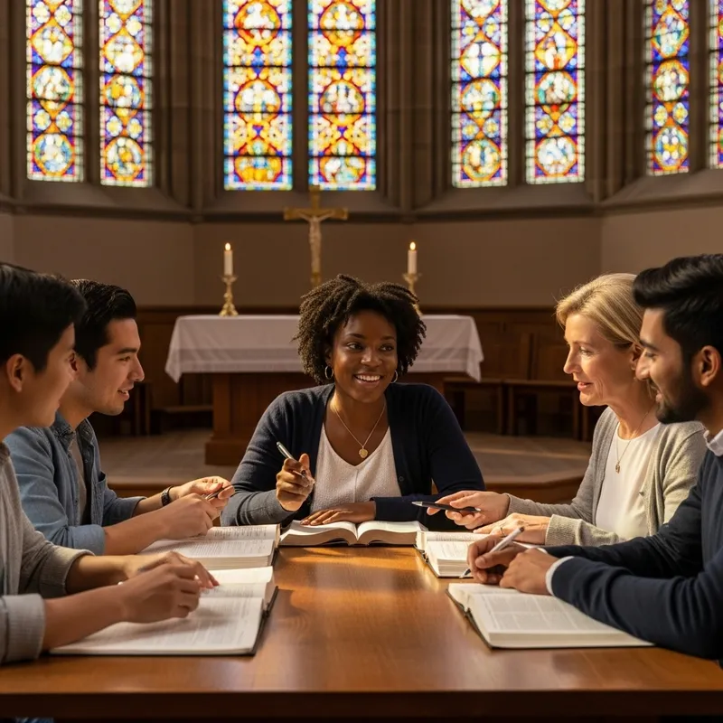 Engaging Bible Discussion in Church with Mia