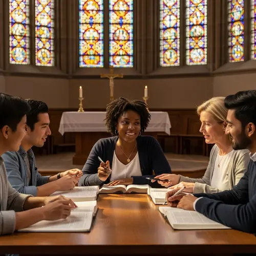 Engaging Bible Discussion in Church with Mia