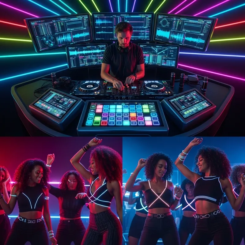 Futuristic Club Vibes: DJ Beats & Dance Energy Futuristic Club Vibes: DJ Beats & Dance Energy