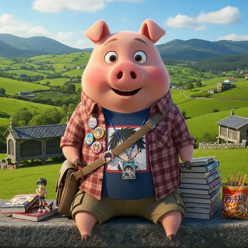 Pepa Pig Otaku in Galicia - A Cute Adventure