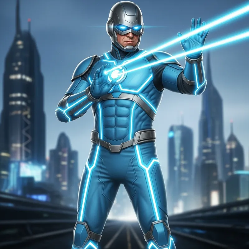 Lazerman: The Laser-Powered Superhero