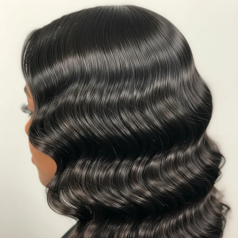 Stylish Wave Haircut: Elegance & Sophistication Stylish Wave Haircut: Elegance & Sophistication