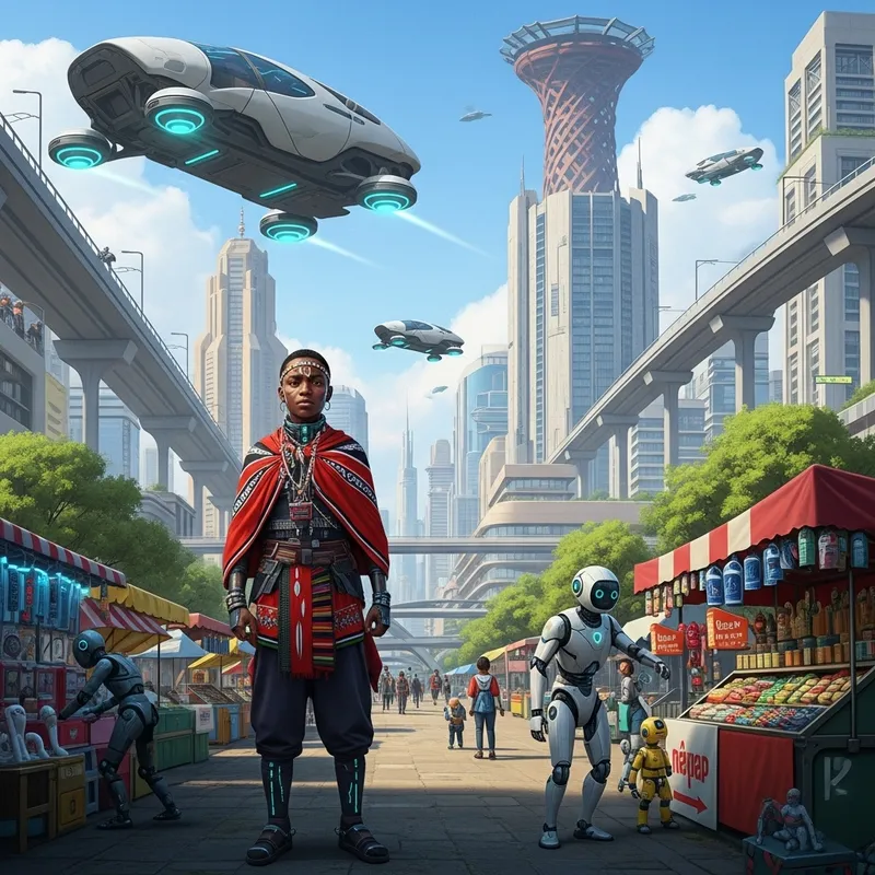 Afrofuturistic Youth in Nairobi City