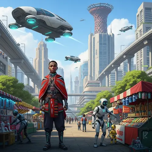 Afrofuturistic Youth in Nairobi: Blending Tradition with Future