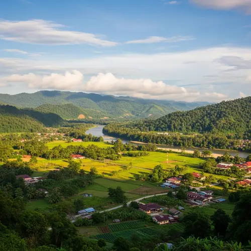 Bukit Mertajam, Malaysia - Scenic Valley Views