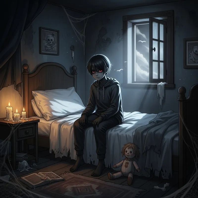 Eerie Encounter: Young Black Ghost in Haunted Lighthouse Bedroom Eerie Encounter: Young Black Ghost in Haunted Lighthouse Bedroom