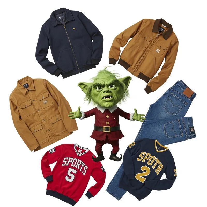 Designer Clothing Brands Around the Grinch
