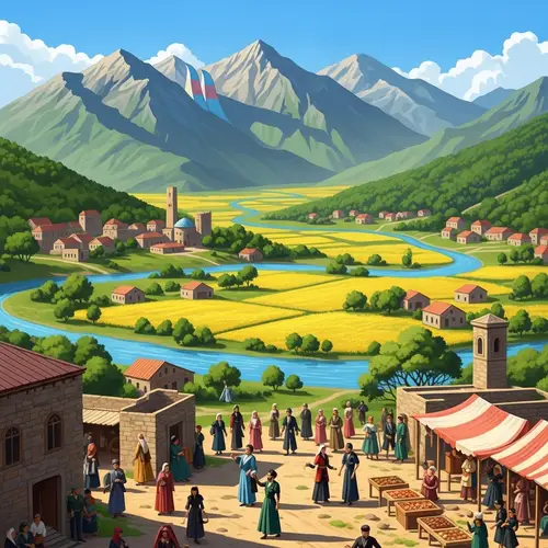 Explore Azerbaijan: Majestic Mountains, Scattered Villages, and Cultural Diversity