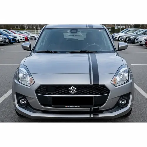 Sporty Suzuki Swift with Dynamic Bonnet Lines