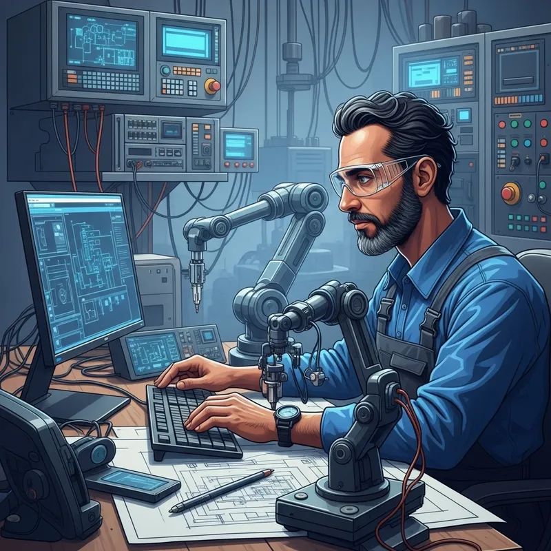 Middle-Eastern Mechatronics Engineer - Robotics Specialist