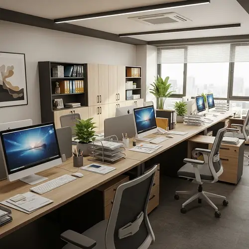 Modern Office Furniture for Purchasing Department - Organized and Efficient