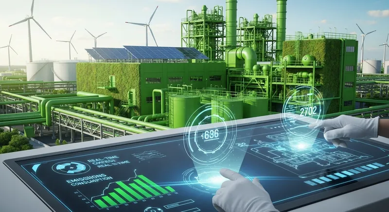 Green Oil & Gas Power Plant with Environmental Consciousness | MSASafety SupremaTouch Panel