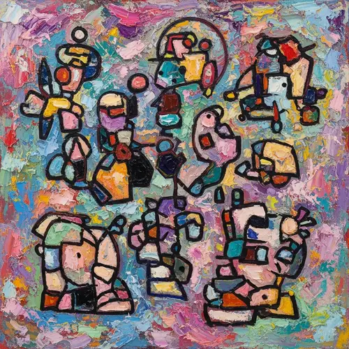 Social Variables and Abstract Expressionism Fusion