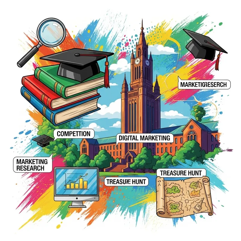 Vibrant University Life Collage | Academic Excellence