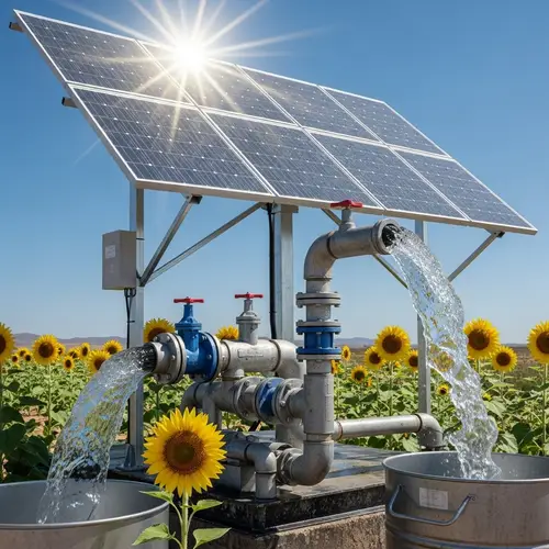 Solar Pump: Sustainable Watering Solution for Arid Landscapes
