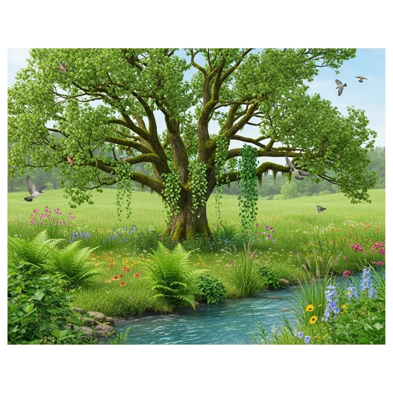 Green Life: Embracing Nature's Verdant Beauty Green Life: Embracing Nature's Verdant Beauty