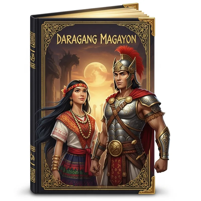 Daragang Magayon and Panganoron: A Captivating Filipino Folklore Scene