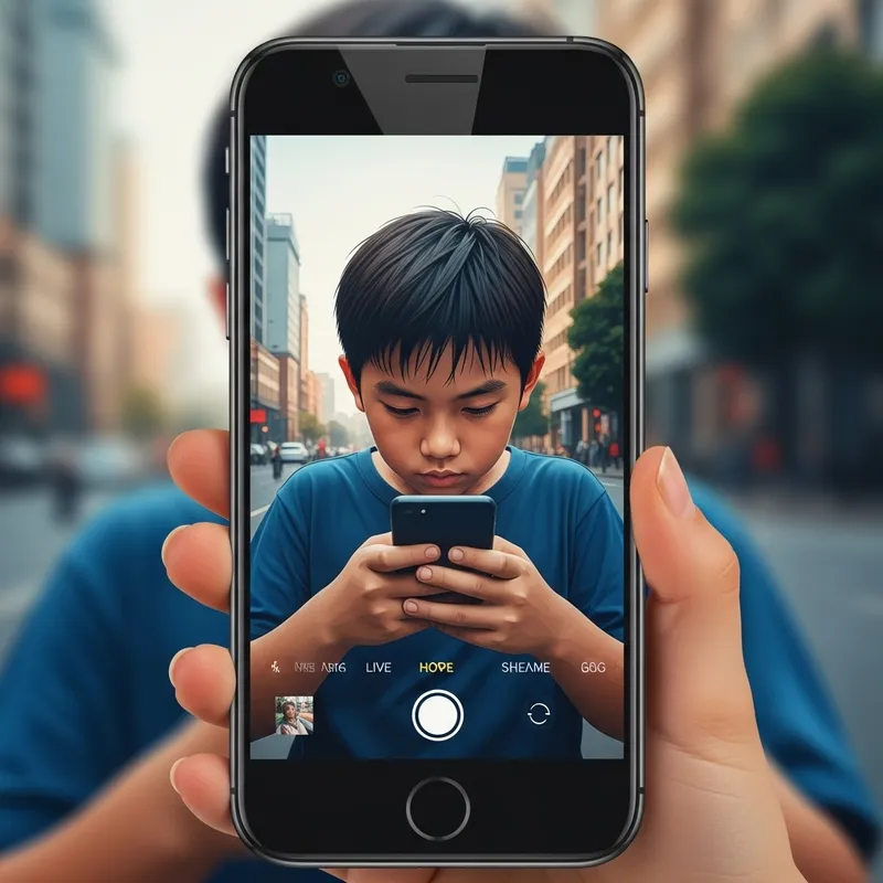 Intense Focus: Modern Youth Culture Captured in Vibrant Street Photography