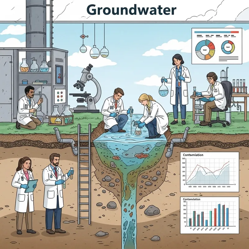 Scientific Investigation of Contaminated Groundwater - Visual Exploration Scientific Investigation of Contaminated Groundwater - Visual Exploration