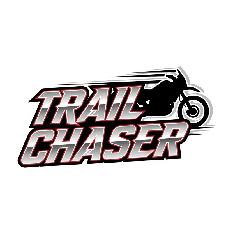 Custom Motorcycle Logo Design | Trail Chaser Branding