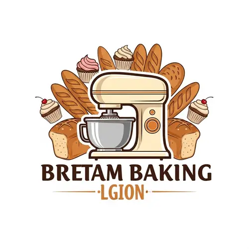 Logo Design for a Bread Mixer & Baked Goods