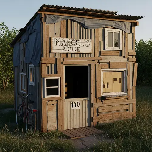 Build a House for 153cm Tall Man Named Marcel