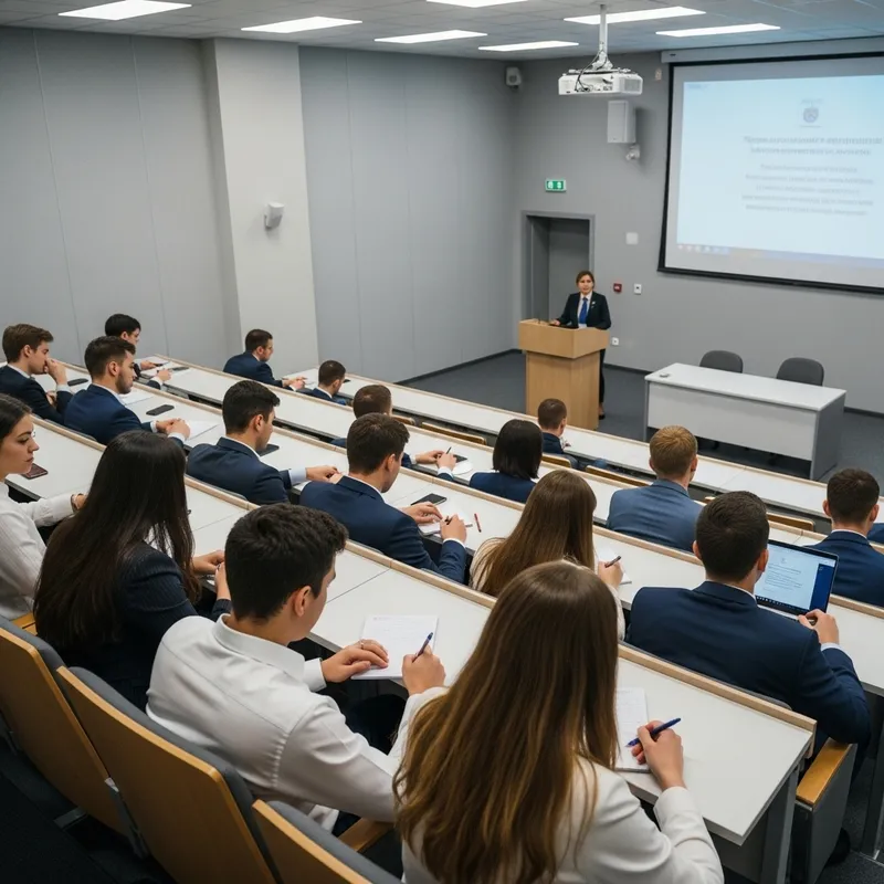 Young Russian Diplomats Engaging in Learning